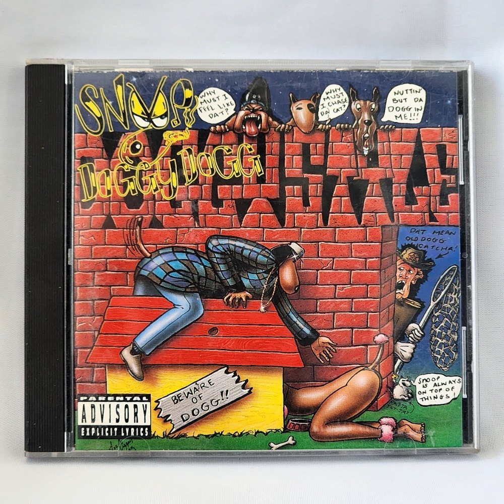 Snoop Doggy‎ Dogg Doggystyle CD Explicit Lyrics Hip Hop Rap 1993 Music Album